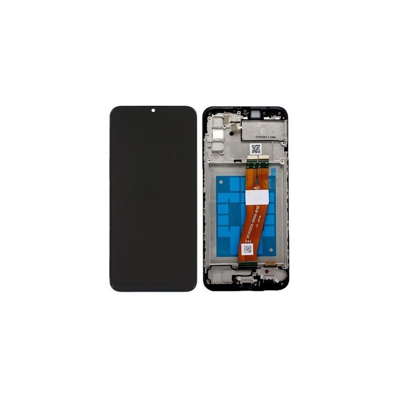 DISPLAY SAMSUNG GALAXY A02S SM-A025 NERO - WITH FRAME (VERSIONE NON EUROPEA) DISPLAY SAMSUNG GALAXY A02S SM-A025 NERO - WITH FRAME (VERSIONE NON EUROPEA)