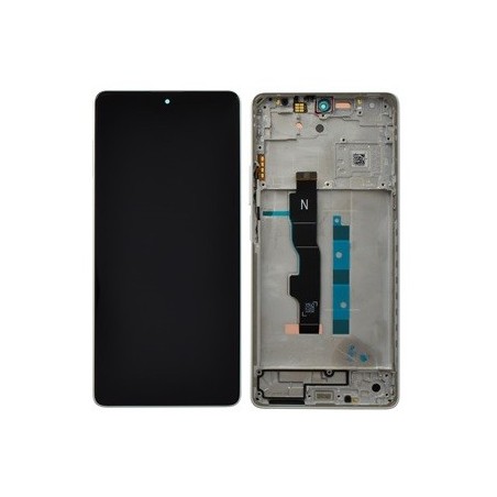 DISPLAY XIAOMI REDMI NOTE 13 5G BIANCO - WITH FRAME