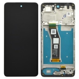 DISPLAY MOTOROLA MOTO G04 NERO - WITH FRAME