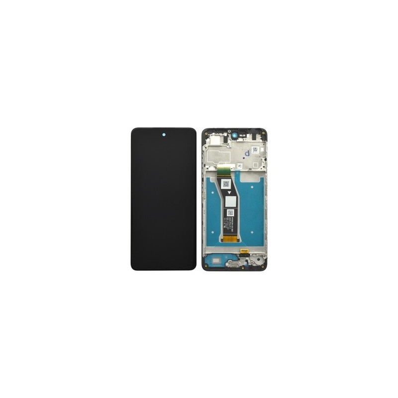 DISPLAY MOTOROLA MOTO G04 NERO - WITH FRAME DISPLAY MOTOROLA MOTO G04 NERO - WITH FRAME