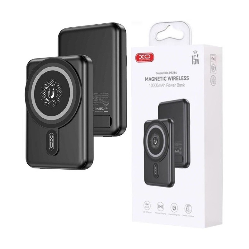 POWER BANK 10000mAh - XO PR264 NERO 20W FAST CHARGER POWER BANK 10000mAh - XO PR264 NERO 20W FAST CHARGER