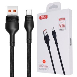 CAVO HUAWEI SAMSUNG XIAOMI MICRO USB / USB 1MT 5A NERO XO-NB55