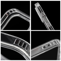 COVER PROTEZIONE APPLE IPHONE 14 - MAGSAFE TPU TRASPARENTE ANELLO NERO