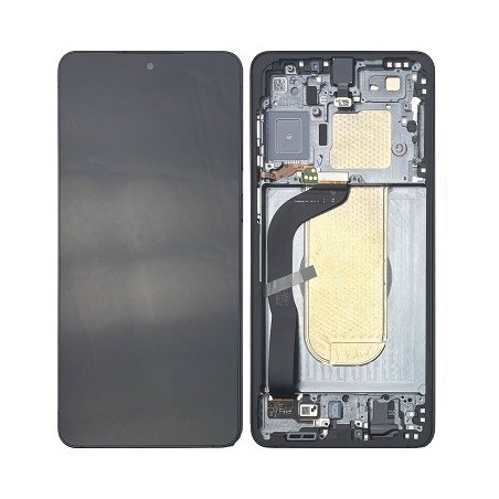 DISPLAY SAMSUNG GALAXY S25 EDGE SM-S937 TITANIUM JET BLACK - WITH FRAME