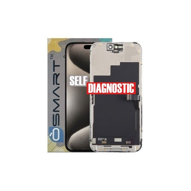 DISPLAY APPLE IPHONE 15 PRO (AUTODIAGNOSTICABILE - SOFT OLED - OSMART) DISPLAY APPLE IPHONE 15 PRO (AUTODIAGNOSTICABILE - SOFT OLED - OSMART)
