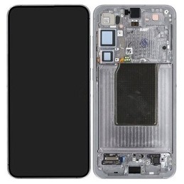 DISPLAY SAMSUNG GALAXY S25 PLUS SM-S936 SILVER SHADOW - WITH FRAME