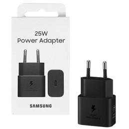 CARICABATTERIE TYPE-C SAMSUNG FAST CHARGER EP-T2510NBEGEU NERO 25W