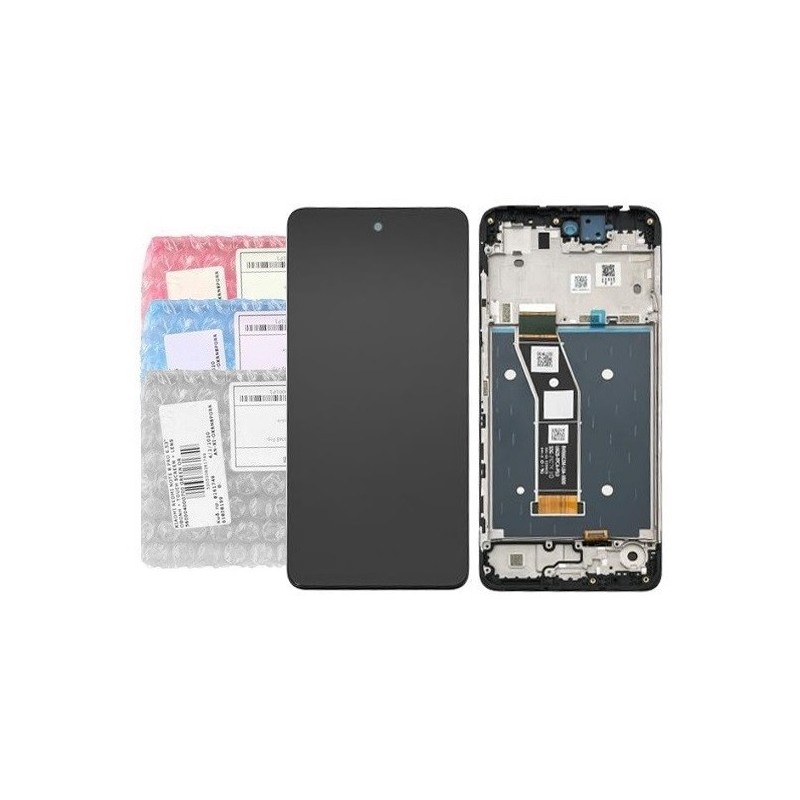 DISPLAY MOTOROLA MOTO G24 NERO - WITH FRAME