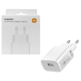 CARICABATTERIE USB XIAOMI FAST CHARGER MDY-11-EP BIANCO 22.5W