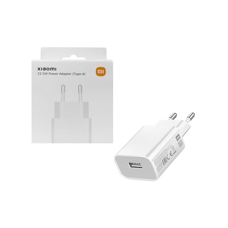 CARICABATTERIE USB XIAOMI FAST CHARGER MDY-11-EP BIANCO 22.5W CARICABATTERIE USB XIAOMI FAST CHARGER MDY-11-EP BIANCO 22.5W
