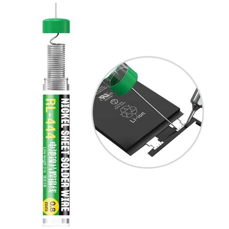 FILO DI STAGNO 0.8mm RELIFE RL-444 (ideale per batterie)