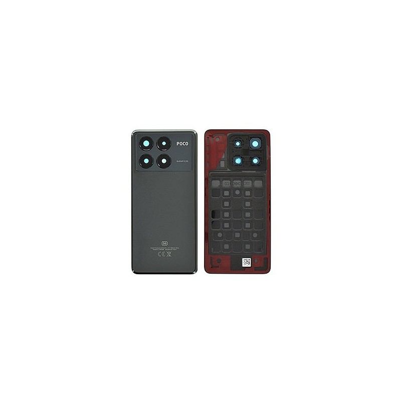 COVER BATTERIA XIAOMI POCO X6 PRO NERO COVER BATTERIA XIAOMI POCO X6 PRO NERO