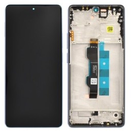 DISPLAY XIAOMI REDMI NOTE 13 PRO 4G VIOLA - WITH FRAME