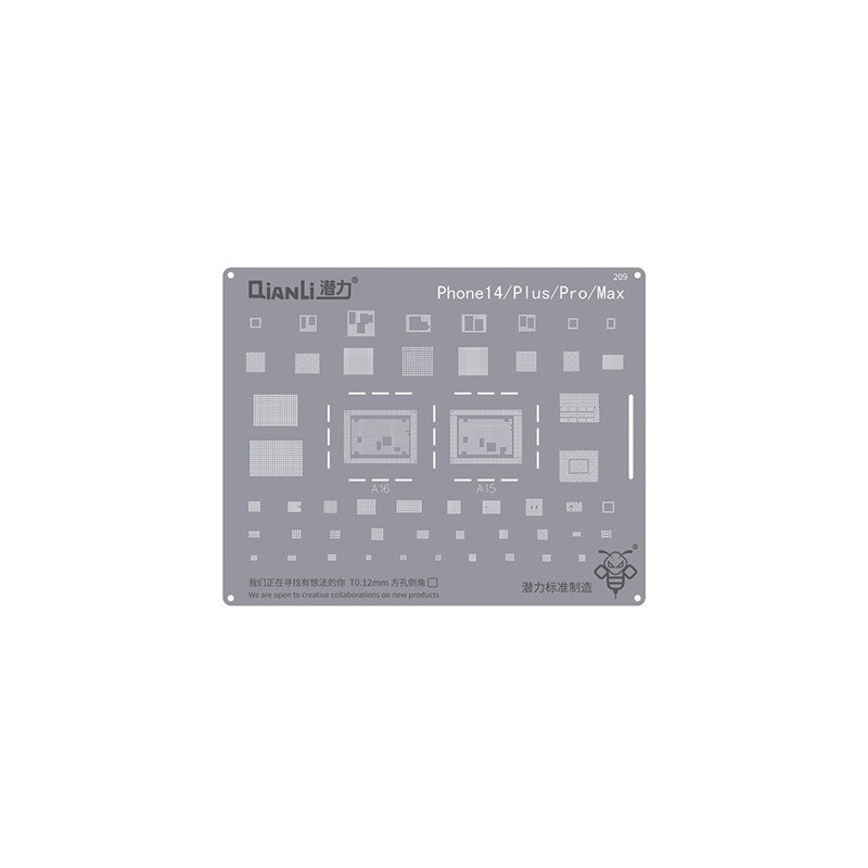 DIMA BGA APPLE IPHONE 14 / 14 PLUS / 14 PRO / 14 PRO MAX QIANLI QS209