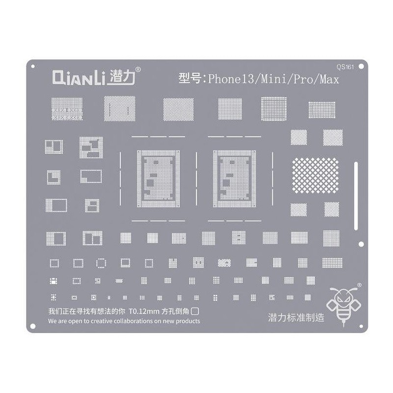 DIMA BGA APPLE IPHONE 13 / 13 MINI / 13 PRO / 13 PRO MAX QIANLI QS161