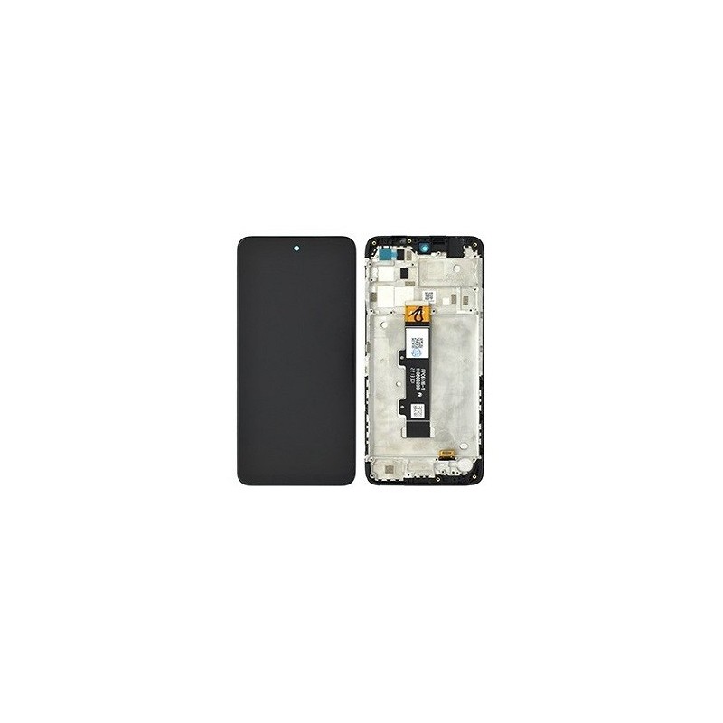 DISPLAY MOTOROLA MOTO G22 NERO - WITH FRAME
