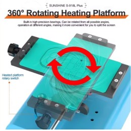 MACCHINA PER SEPARAZIONE DISPLAY DAL FRAME SUNSHINE S-918L PLUS