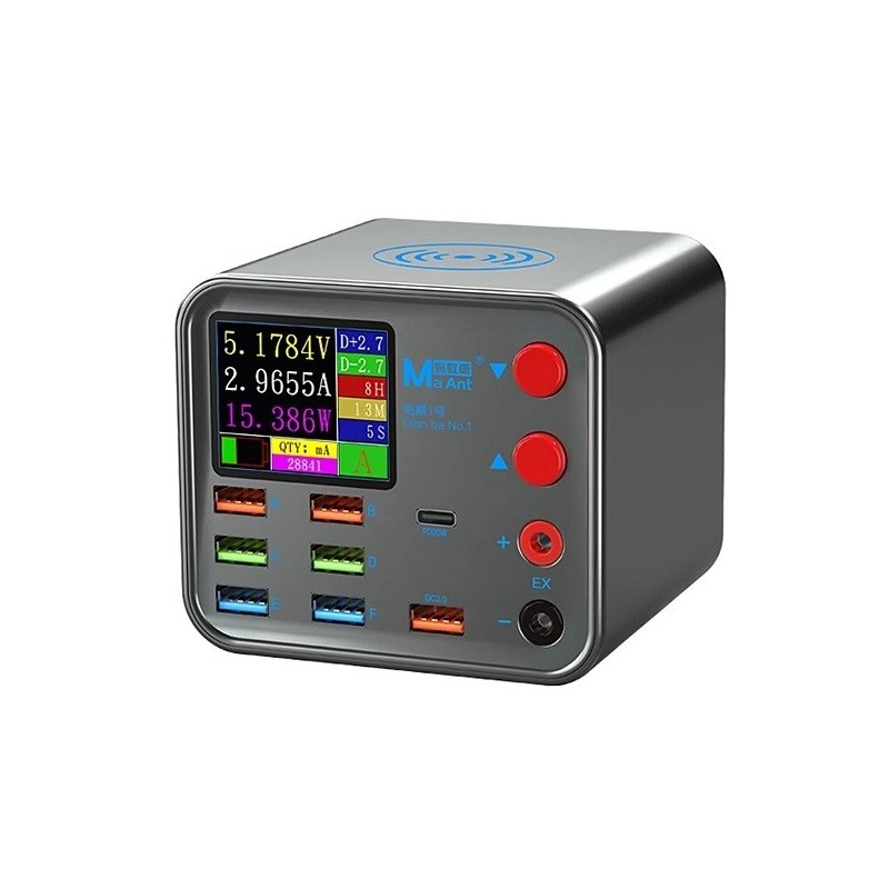 STAZIONE DI RICARICA 8 PORTE USB / TYPE C MAANT DIANBA NO.1