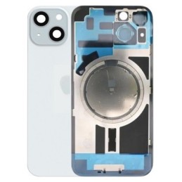 COVER POSTERIORE APPLE IPHONE 15 BLU + MAGSAFE