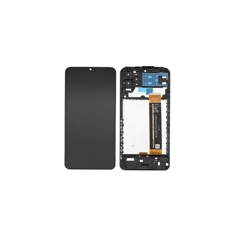 DISPLAY SAMSUNG GALAXY A13 SM-A137 NERO - FLAT SM-A135F REV 5.7 BOE B6 - WITH FRAME
