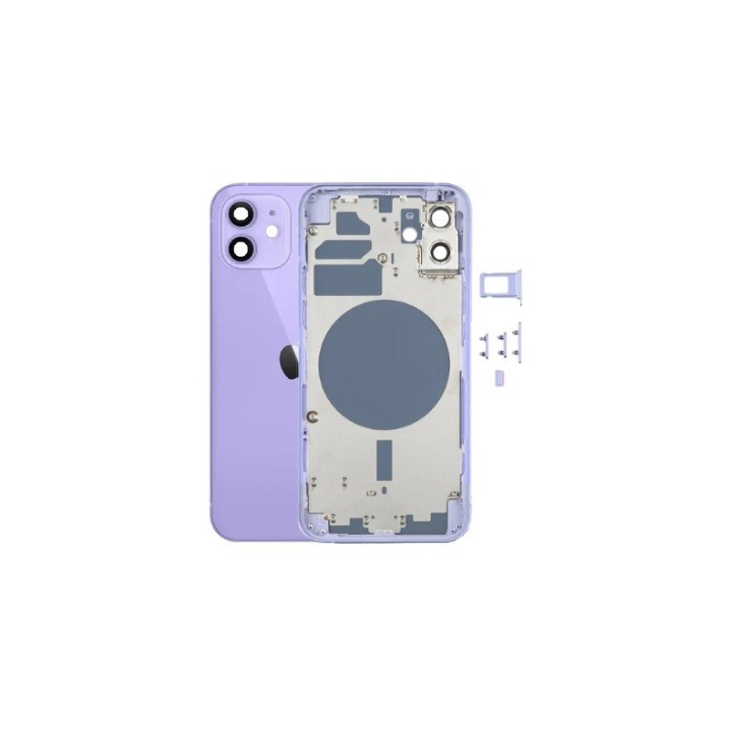 COVER POSTERIORE APPLE IPHONE 12 MINI VIOLA
