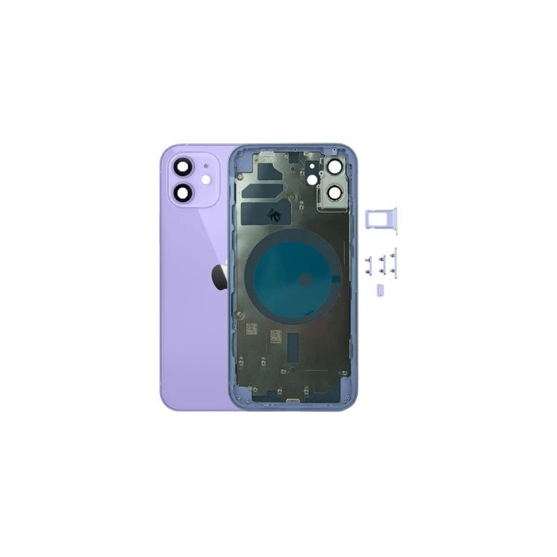COVER POSTERIORE APPLE IPHONE 12 VIOLA