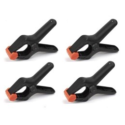 MORSETTI A MOLLA 3" (SET 4 PZ.)