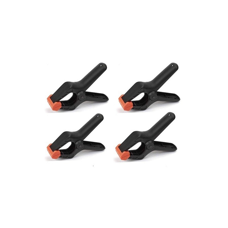 MORSETTI A MOLLA 6" (SET 4 PZ.)