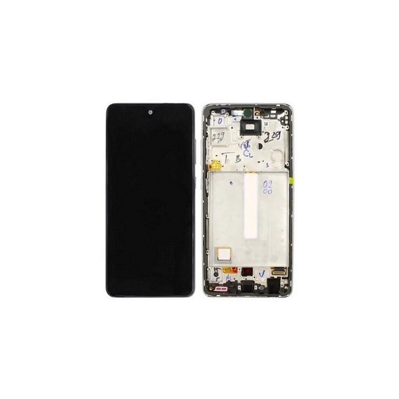 DISPLAY SAMSUNG GALAXY A52s 5G SM-A528 BIANCO - WITH FRAME