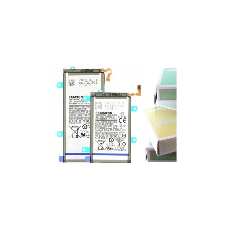 BATTERIA PRINCIPALE + SECONDARIA SAMSUNG GALAXY Z FOLD 2 SM-F916 - EB-BF916ABY + EB-BF917ABY