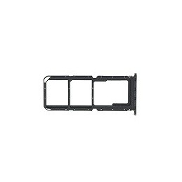 CARRELLO SIM/MEMORY CARD OPPO A57 4G NERO