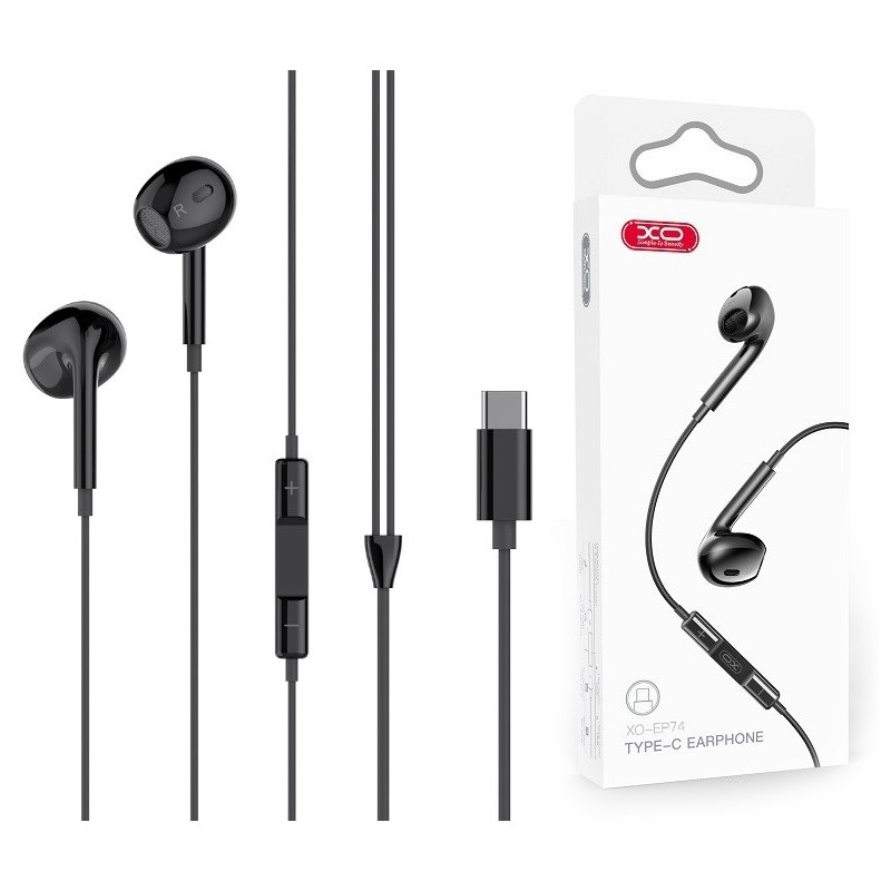 AURICOLARE XO (TYPE-C) EP74 NERO
