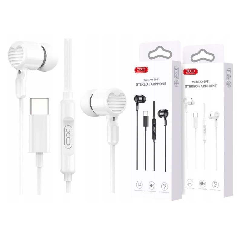 AURICOLARE XO (TYPE-C) EP81 BIANCO