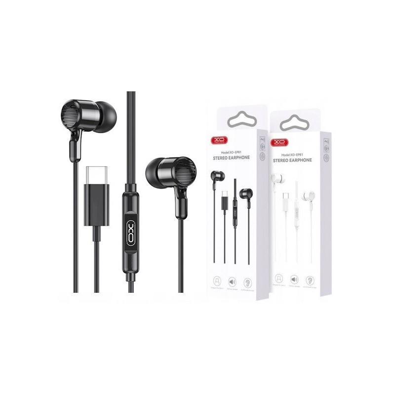 AURICOLARE XO (TYPE-C) EP81 NERO