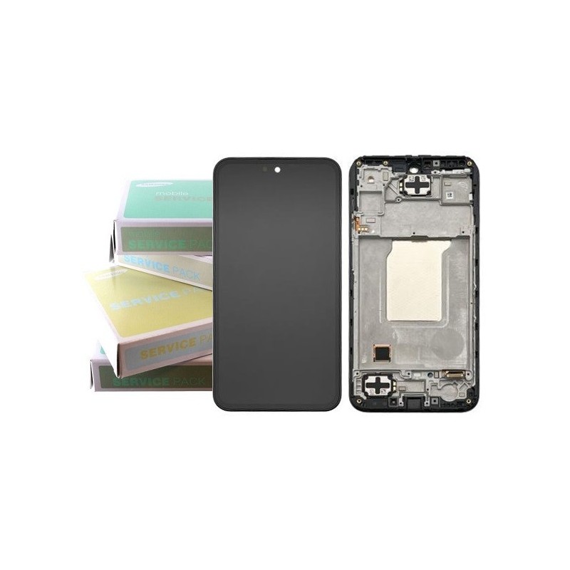 DISPLAY SAMSUNG GALAXY M35 5G SM-M356 NERO - WITH FRAME