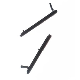 SET 2 TASTI LATERALI ESTERNI SONY PER XPERIA Z3 COMPACT D5803 ORIGINALI NERO