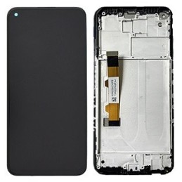 DISPLAY XIAOMI REDMI NOTE 9T NERO - WITH FRAME