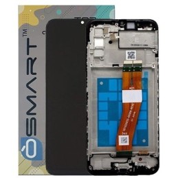 DISPLAY SAMSUNG GALAXY A02S SM-A025 NERO - WITH FRAME (VERSIONE EUROPEA)