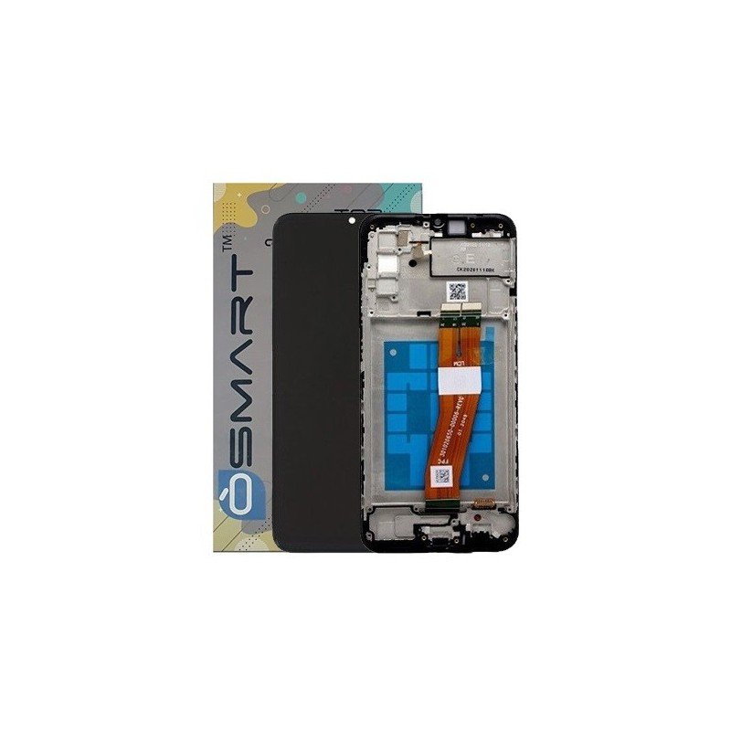 DISPLAY SAMSUNG GALAXY A02S SM-A025 NERO - WITH FRAME (VERSIONE EUROPEA)