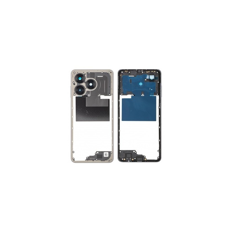 COVER CENTRALE HUAWEI HONOR X5C PLUS SILVER