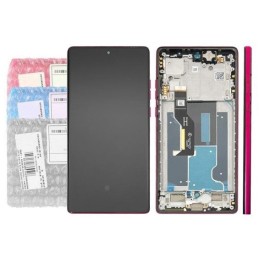 DISPLAY MOTOROLA MOTO 50 FUSION HOT PINK (ROSA) - WITH FRAME
