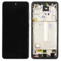 DISPLAY SAMSUNG GALAXY A52 SM-A525 NERO - WITH FRAME (LCD OLED)