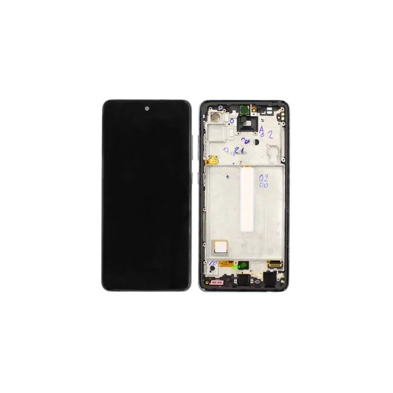 DISPLAY SAMSUNG GALAXY A52 SM-A525 NERO - WITH FRAME (LCD OLED)