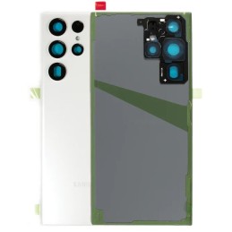 COVER BATTERIA SAMSUNG SM-S908 GALAXY S22 ULTRA PHANTOM BIANCO