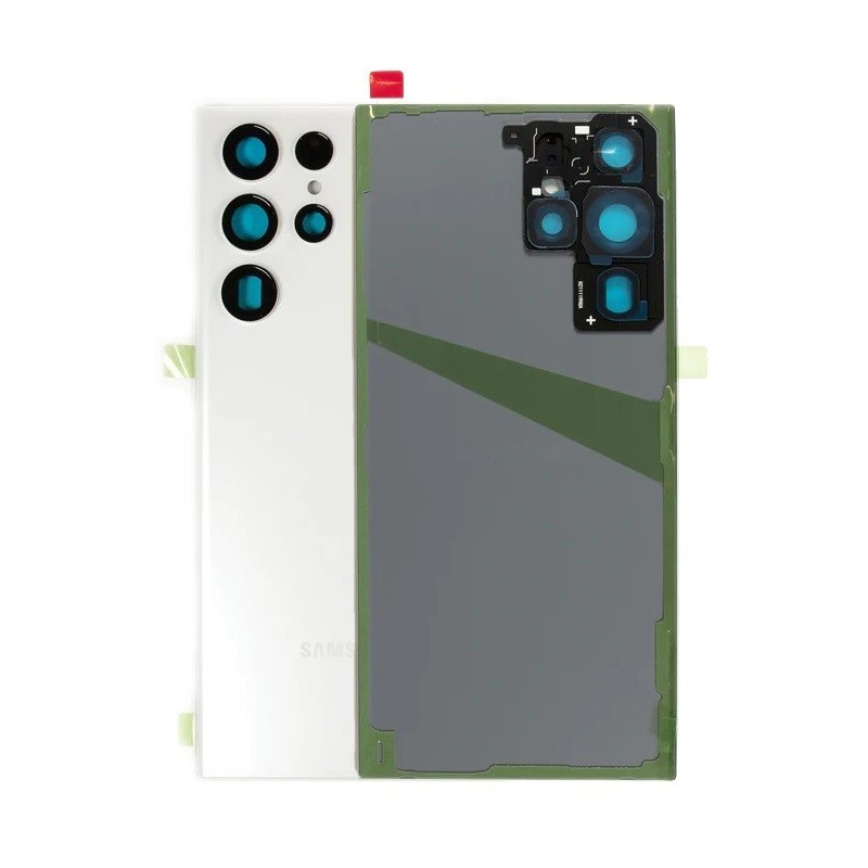 COVER BATTERIA SAMSUNG SM-S908 GALAXY S22 ULTRA PHANTOM BIANCO