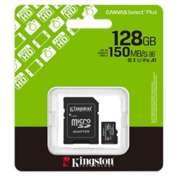MEMORIA 128GB KINGSTON MICRO SDCS3/128GB Canvas Select Plus