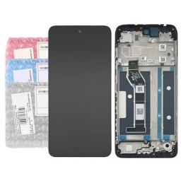 DISPLAY MOTOROLA MOTO E15 NERO - WITH FRAME