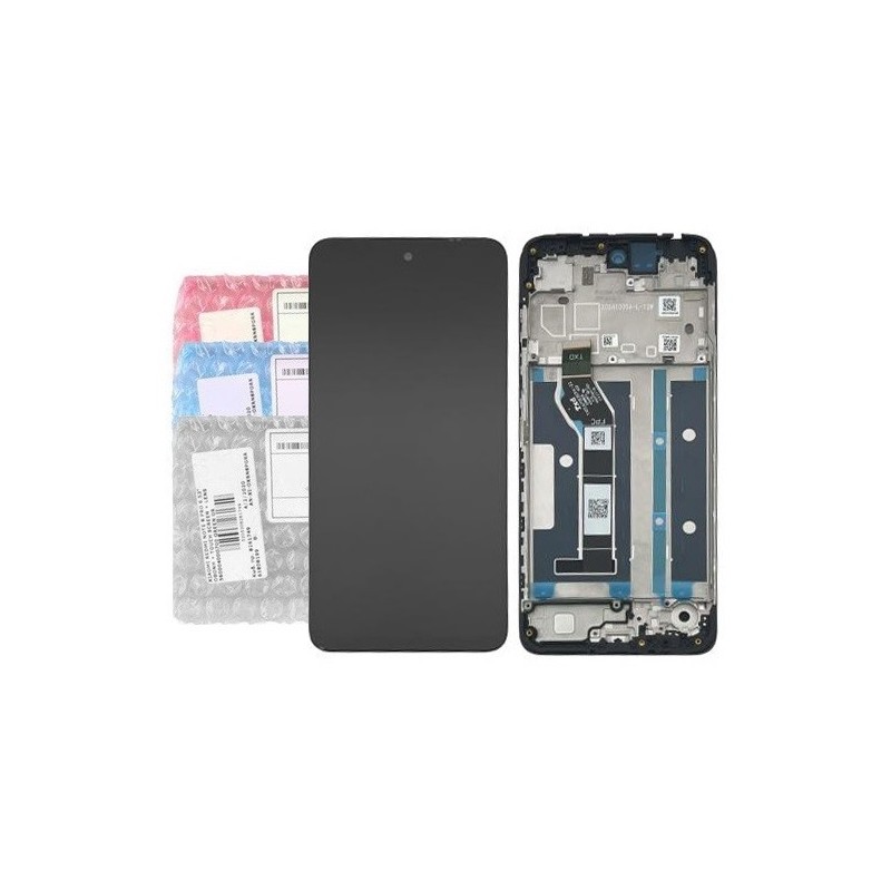 DISPLAY MOTOROLA MOTO E15 NERO - WITH FRAME