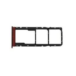 CARRELLO SIM/MEMORY CARD MOTOROLA MOTO G05 ROSSO