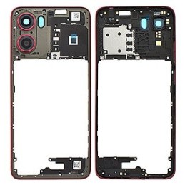 COVER CENTRALE MOTOROLA MOTO G05 ROSSO